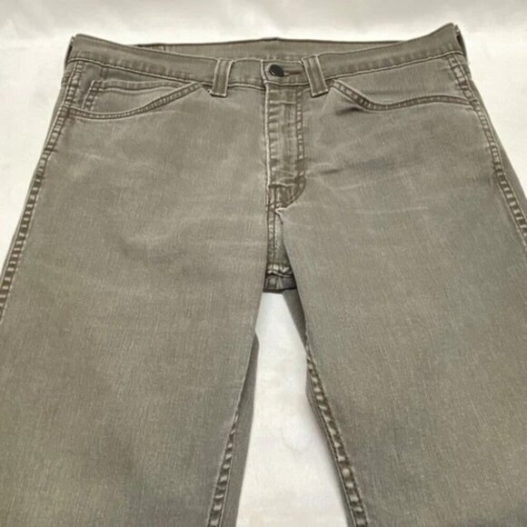 Levi's 511 Slim Fit Men's Jeans 34x32 LEVI Strauss Grey Stretch 5 Pocket GUC - Picture 15 of 15
